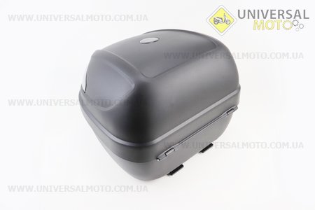 Кофр середній (пластмасовий) 400*390*310мм, кріплення швидкознімне, чорний матовий YM-0830-B. YUNMING (Шоломи / UM3600-V70)