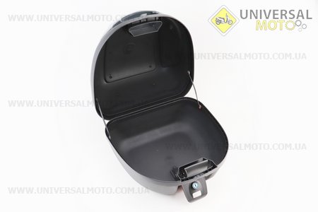 Кофр середній (пластмасовий) 400*390*310мм, кріплення швидкознімне, чорний матовий YM-0830-B. YUNMING (Шоломи / UM3600-V70)