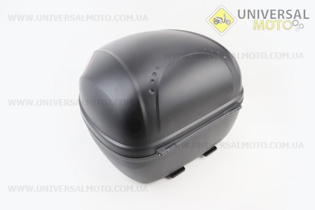 Кофр середній (пластмасовий) 420*400*310мм, кріплення швидкознімне, чорний матовий YM-0815. YUNMING (Шоломи / UM3600-V71)