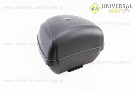 Кофр середній (пластмасовий) 385*385*290мм, кріплення болт-баранчик, чорний матовий YM-0807. YUNMING (Шоломи / UM3600-V72)