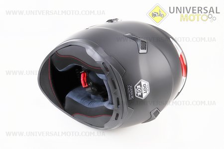 Шолом інтеграл, закритий (сертифікація DOT/ECE)+окуляри SCO-М61 S (55-56см), ЧОРНИЙ матовий. Scorpion (Шоломи / UM3601-V53)