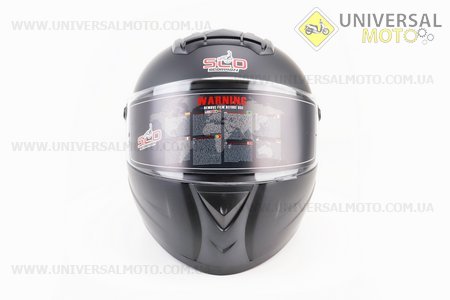 Шолом інтеграл, закритий (сертифікація DOT/ECE)+окуляри SCO-М61 S (55-56см), ЧОРНИЙ матовий. Scorpion (Шоломи / UM3601-V53)