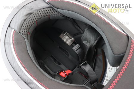 Шолом інтеграл, закритий (сертифікація DOT)+відкидні окуляри BLD-М66 S (55-56см), БІЛИЙ глянець. BLD (Шоломи / UM3602-V06)