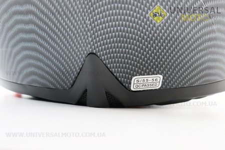 Шолом модуляр, закритий з відкидним підборіддям+відкидні окуляри BLD-158 S (55-56см), "КАРБОН" глянець. BLD (Шоломи / UM3602-V52)