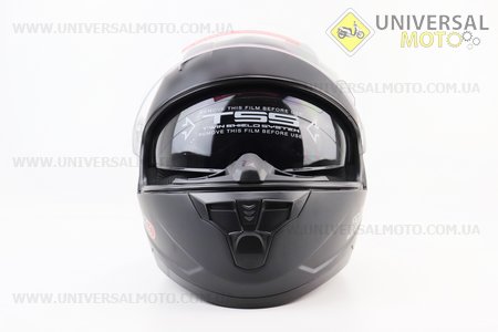 Шолом інтеграл, закритий (сертифікація DOT)+відкидні окуляри BLD-M67 S (55-56см), ЧОРНИЙ матовий. BLD (Шоломи / UM3602-V75)