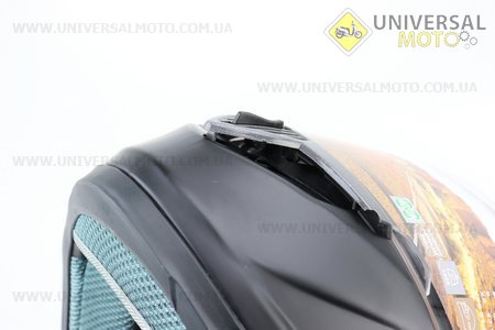 УЦІНКА Шолом інтеграл, закритий HF-122 М, ЧОРНИЙ матовий (сліди клею, не працює повітрозабірник на бороді, див. фото). FXW (Шоломи / UM3602-V92)