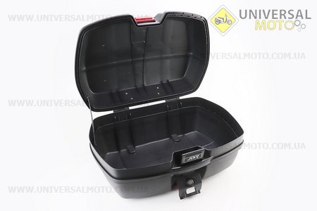 Кофр великий (пластмасовий) 520*370*290мм, кріпл. швидкознімне, чорний матовий. JDR (Кофри / UM3603-V08)