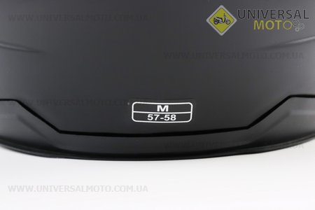 УЦІНКА Шолом відкритий+окуляри HF-223 M, ЧОРНИЙ матовий (зламаний задній вентиляційний клапан). FXW (Шоломи / UM3603-V27)