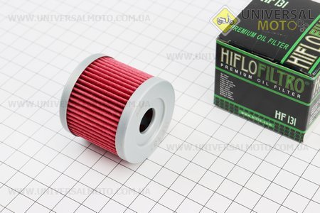 Фільтр-елемент масляний (50*38мм) Suzuki AN400 Burgman/GS125 SZ,D/UX150 K8,K9,L0,L1-L5 SIXteen, Hyosung GT125/GV125 Aquila/GV250 Aquila EFI/RX125. HIFLO (Запчастини до японского скутера / UM3620-V04)