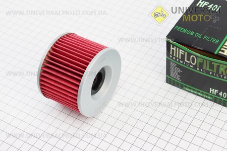 Фільтр-елемент масляний HF113 (50*38мм) HONDA CBF 250/HONDA VT 125 C Shadow/HONDA XL 125 V. HIFLO (Запчастини на імпортні мотоцикли / UM3620-V20)