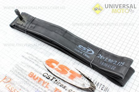 Камера 26"х1,90/2,125. CST (Велокамери / UM4010-V16)