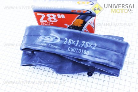 Камера 28"х1,75х2 з герметиком. CST (Велокамери / UM4010-V25)