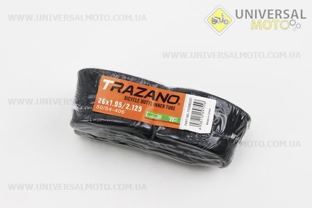 Камера 26"х1,95/2,125. TRAZANO (Велокамери / UM4012-V35)