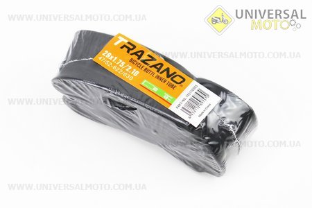 Камера 29"х1,75/2,10 з ніпелем (Schrader AV-48). TRAZANO (Велокамери / UM4012-V44)