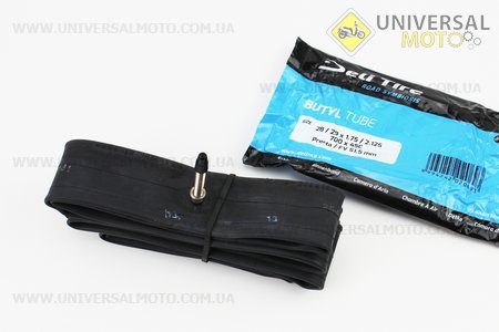 Камера 28/29 "х1,75 / 2,125 з ніпелем (Presta FV-51). DELI (Велокамери / UM4012-V57)