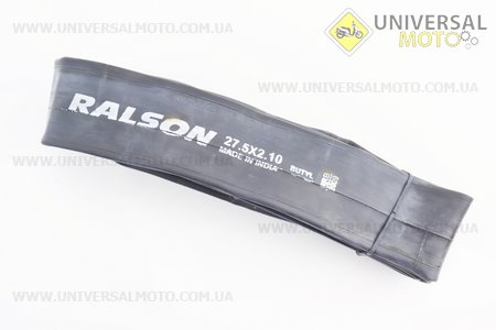 Камера 27,5"х2,10 з ніпелем (Presta FV-51). Ralson (Велокамери / UM4013-V15)
