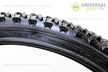 Шина 24"x1,95 с камерой шипованная MTB С1040N