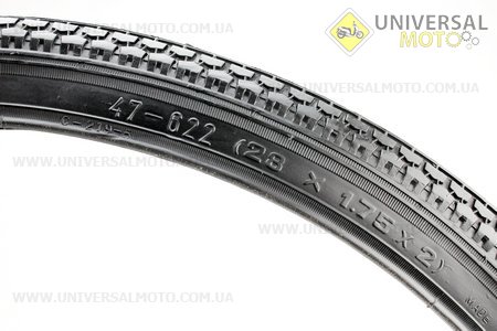 Шина 28"x1,75х2 (47-622) дорожная "кубик" С219. CST (Велопокрышки / UM4020-V93)