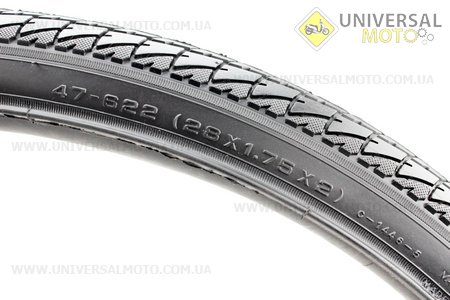 Шина 28"x1,75х2 (47-622) дорожная "елка" С1446. CST (Велопокрышки / UM4020-V94)