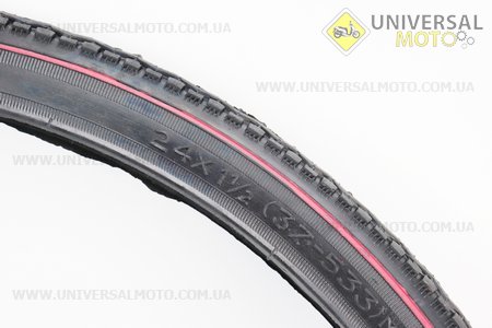Шина 24'' (37x533) дорожня. Индия (Велопокришки / UM4021-V10)
