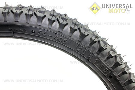 Шина 20"x1,95 (52/54-406) шипована CA345A. CASUMINA (Велопокришки / UM4021-V71)
