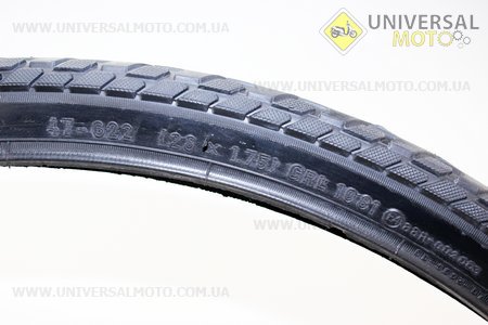 Шина 28"х1,75 (47-622) дорожная (защита 1ст.) 1081