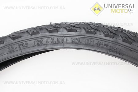 Шина 26"x2,00 (50-559) шипованная (защита 2ст.) 1171. GRL (Велопокрышки / UM4022-V82)