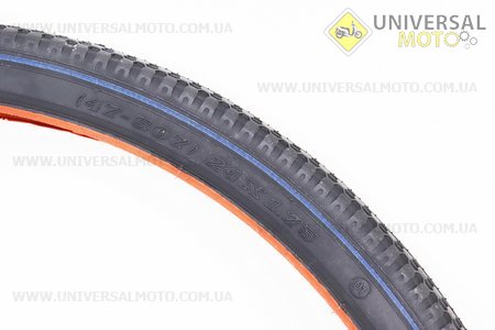 Шина 24"x1,75 (47-507) дорожня з синьою смугою SV220. SRC (Велопокришки / UM4023-V37)