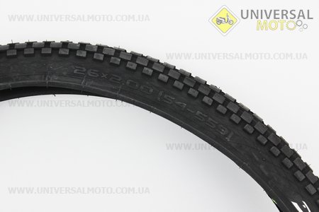 Шина 26"x2,00 (54-559) шипована SA-240. DELI (Велопокришки / UM4023-V64)