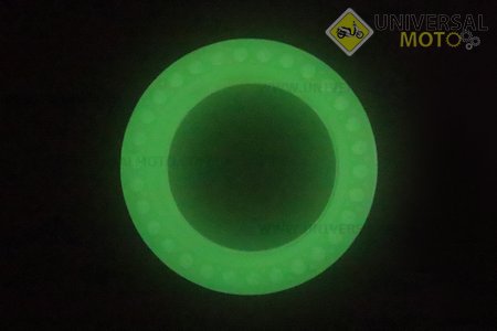 Шина на електросамокат з сотами для амортизації 8,5 "х2, флуоресцентні, що світиться зеленим (Xiaomi Mijia M365 / 187). Китай (Запчастини на електроскутера / UM4026-V55)