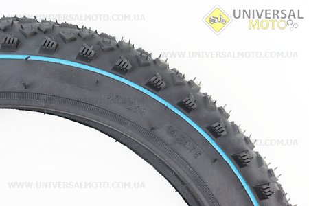 Шина 14"x1,75 (47-254) шипована з синьою смугою ARKOSE 2 SRI-130. DSI (Велопокришки / UM4027-V66)