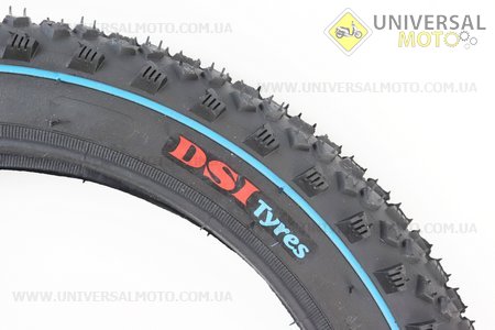 Шина 14"x1,75 (47-254) шипована з синьою смугою ARKOSE 2 SRI-130. DSI (Велопокришки / UM4027-V66)