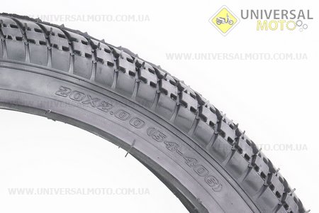 Шина 20"х2,00 (55-406) дорожня "ялинка" 1254. DURRO (Велопокришки / UM4027-V81)