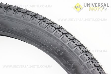 Шина 20"х2,125 (54-406) дорожня "ялинка" STICKER H-597-2. Chao Yang (Велопокришки / UM4027-V86)