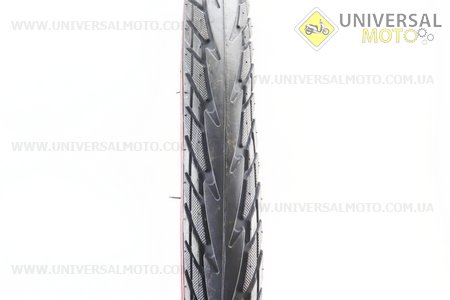Шина 28" 700-45C (47-622) дорожня з червоною смугою SA-234. DELI (Велопокришки / UM4028-V64)