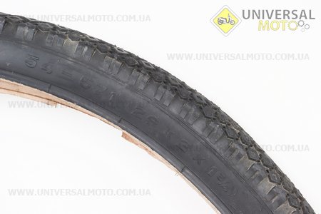 Шина 26"х2х1 3/4 (54-571) дорожня S-103. DELI (Велопокришки / UM4028-V81)