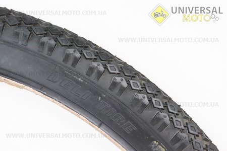 Шина 26"х2х1 3/4 (54-571) дорожня S-103. DELI (Велопокришки / UM4028-V81)