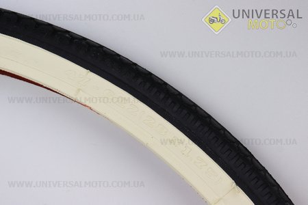 Шина 28"х1,75 (47-622) дорожня (білий борт) "кубик" SV107. SRC (Велопокришки / UM4028-V86)