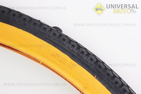 Шина 28"х1,75 (47-622) дорожня (помаранчевий борт) "кубик" SV107. SRC (Велопокришки / UM4028-V94)