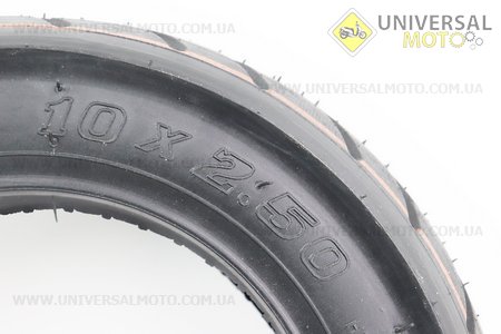 Шина на міні-сигвей/електросамокат 10"х2,5 cликова HT002. Китай (Запчастини на електроскутера / UM4028-V98)