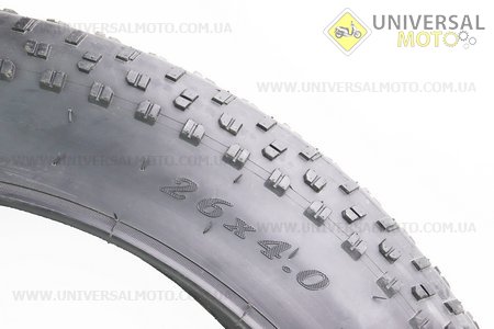 Шина 26"x4,00 шипована DOOYEAR D-3235 (New). Китай (Велопокришки / UM4029-V14)