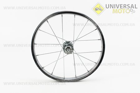Колесо 16 "переднє, втулка 14Gx16/20H в зборі (ціна = якість). Китай (Велоколеса / UM4033-V27)