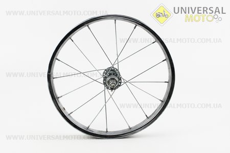 Колесо 16 "переднє, втулка 14Gx16/20H в зборі (ціна = якість). Китай (Велоколеса / UM4033-V27)