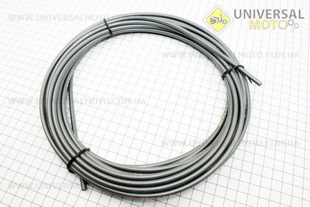 Рубашка троса тормозного серая 5мм, с тефлоновым покрытием, 9 метров BH-9000