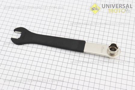 Ключ зняття педалів 15мм, та гайок коліс 14/15мм, SBT-161. SPELLI (Велоінструмент / UM4036-V43)