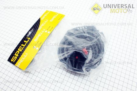 Замок противоугонный тросовый 1500х12мм с 4-х значным кодом, крепл. за трубу сидения, SCL-833. SPELLI (Аксессуары / UM4036-V54)