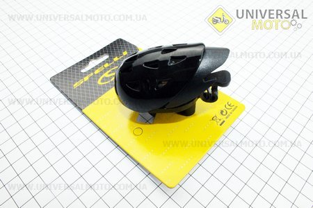 Звонок механический "ШЛЕМ", черный SBL-452. SPELLI (Велоаксессуары / UM4036-V61)