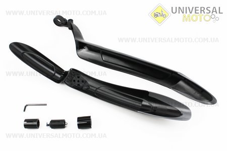 Крила пластмасові 24-26" MTB, чорні SMG-661. SPELLI (Велоаксесуари / UM4036-V69)