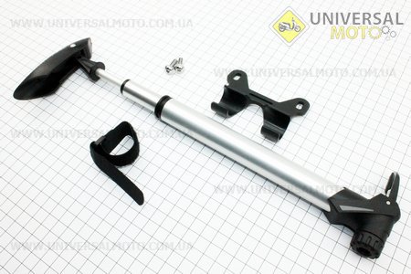 Насос MTB алюминиевый телескопический с Т-ручкой, SPM-193