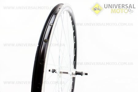 Колесо 26" заднее MTB "капля" обод и втулка алюминиевые 14Gx36H в сборе, под вольнобег, крепл. гайка "AVANTI"